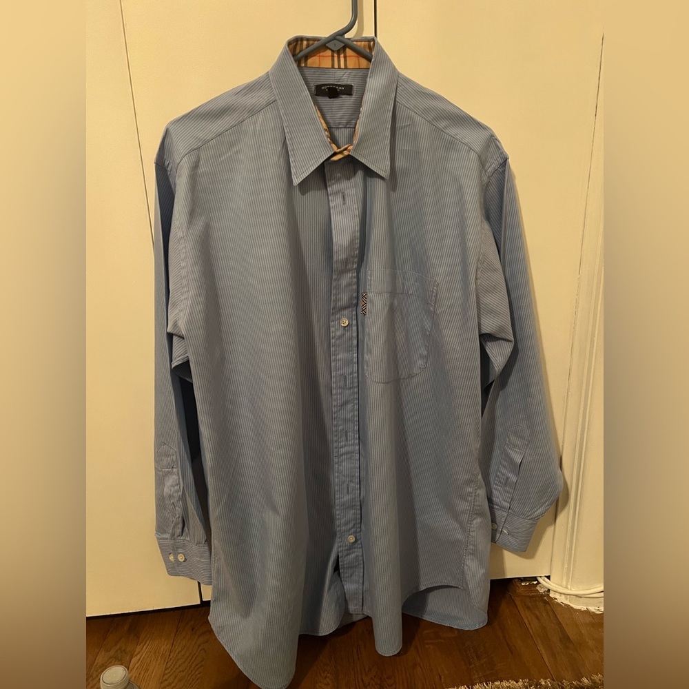 Burberry button up shirt
